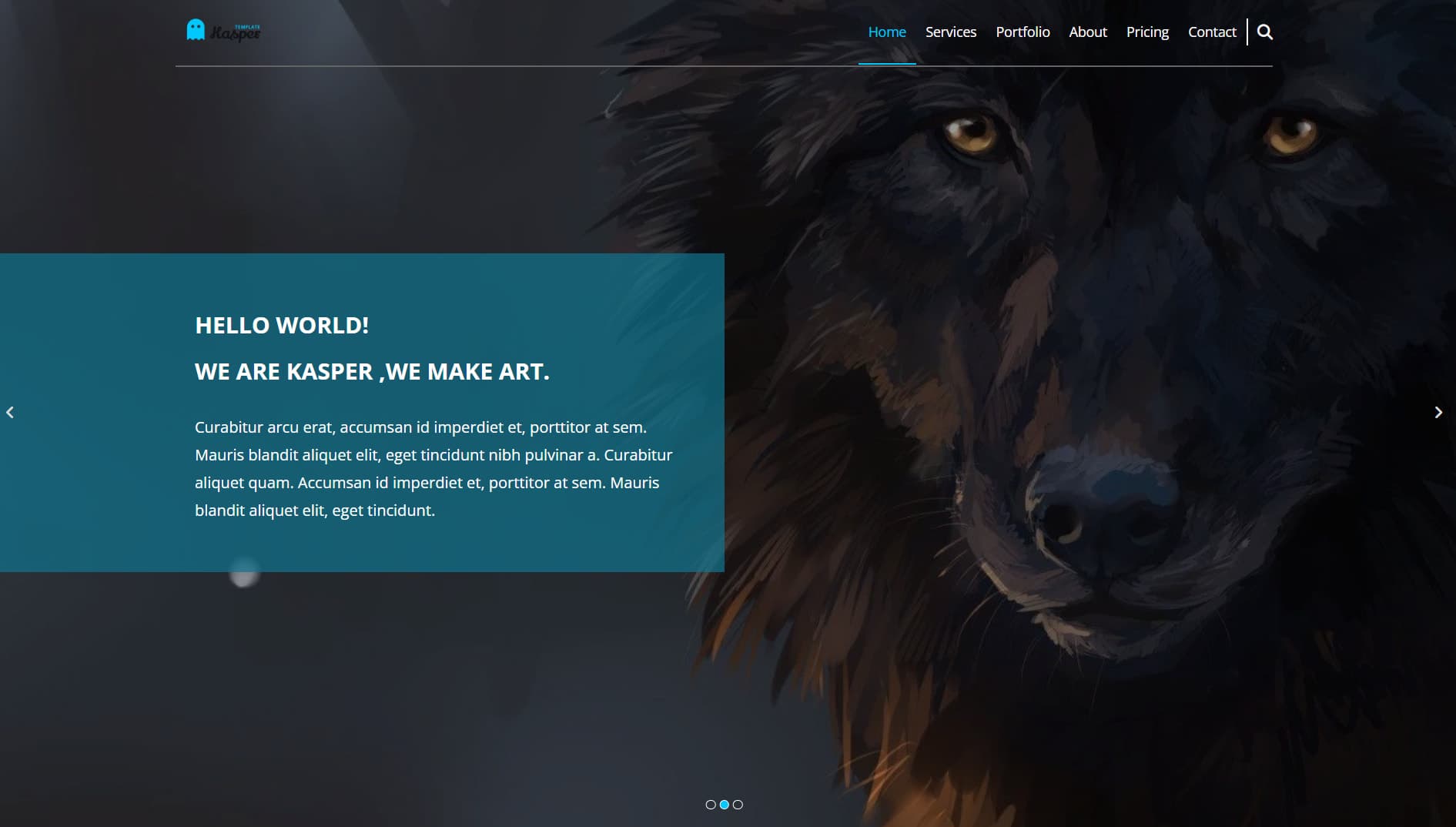Kasper | Modern Agency & Portfolio Template