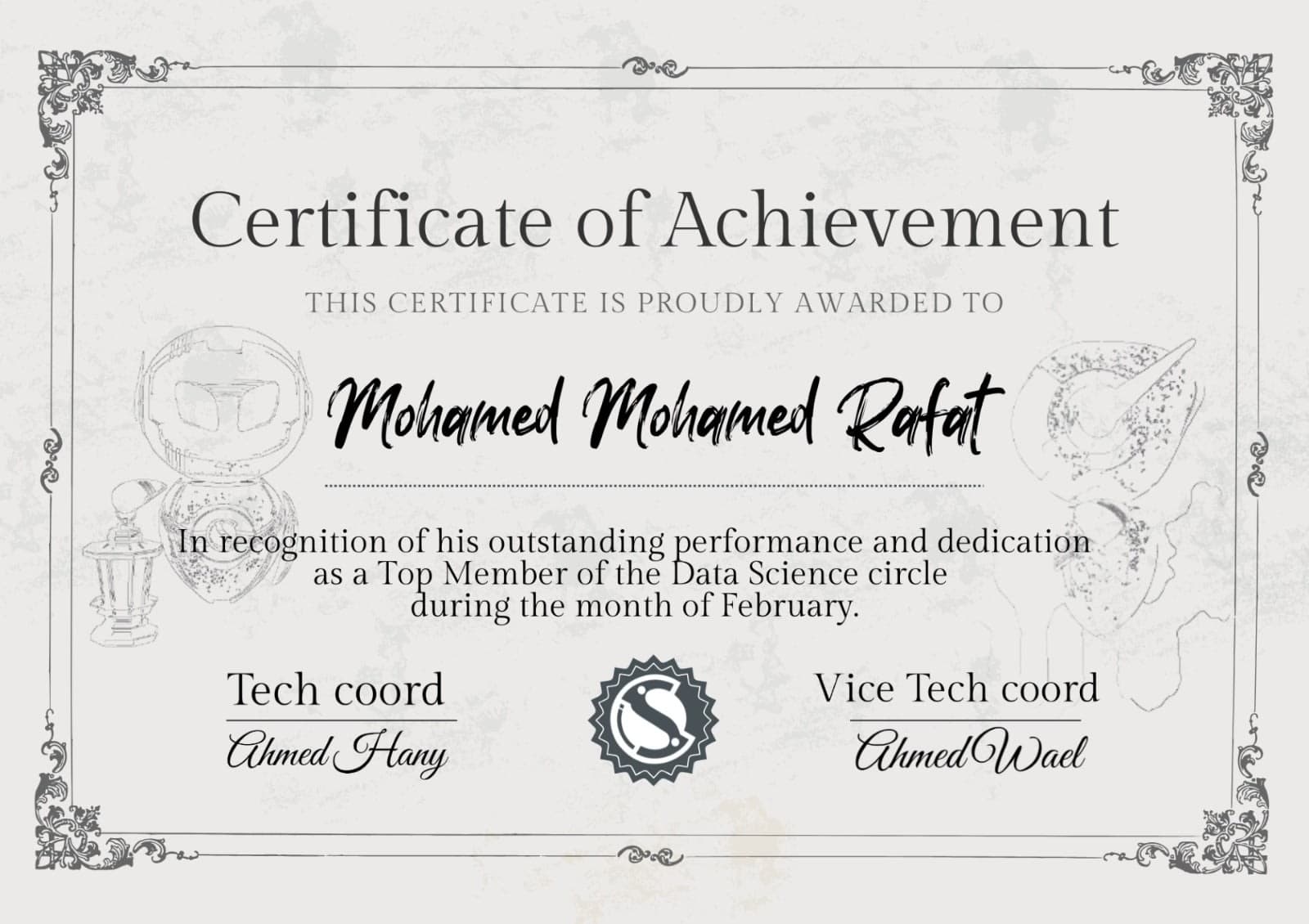 Top Member Award – Data Science Circle